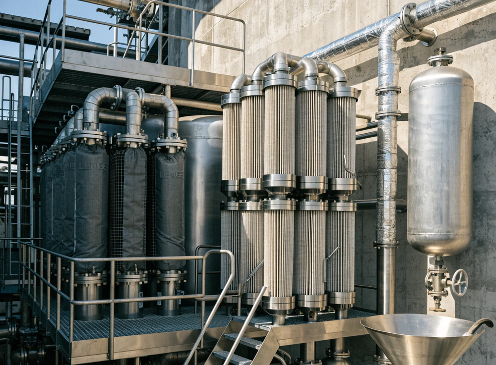 Seawater Desalination Filtration: Pretreatment Filters, Membranes and Process Design