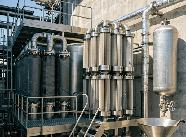 Seawater Desalination Filtration: Pretreatment Filters, Membranes and Process Design