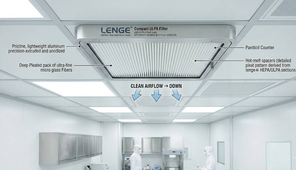 ULPA Filter: Design, Efficiency, and Cleanroom Applications