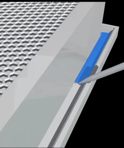 Gel Sealed Mini-Pleat HEPA Filter